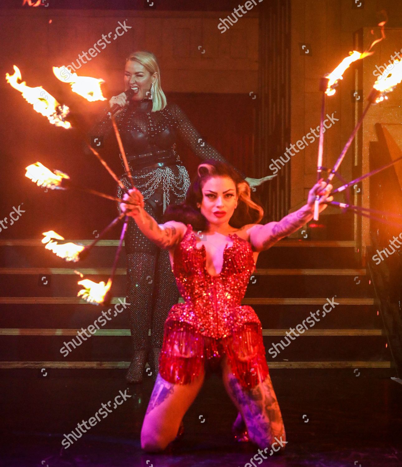 Claire Sweeney Seen Onstage Cabaret Allstars Editorial Stock Photo