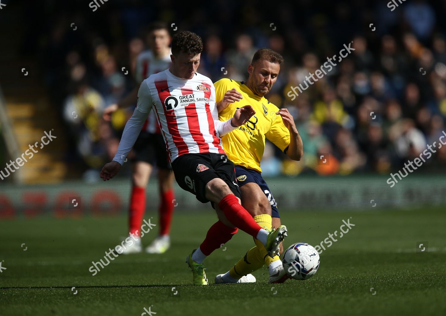 Nathan Broadhead Sunderland Competes Ball Herbie Editorial Stock Photo ...