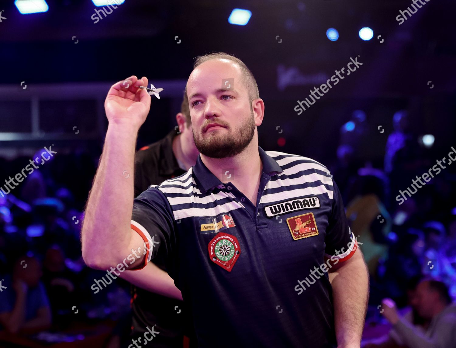 Thibault Tricole During 2022 World Darts Editorial Stock Photo - Stock Thibault Tricole During 2022 World Darts Editorial Stock Photo - Stock