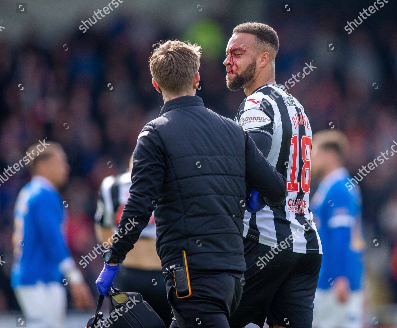 Charles Dunne St Mirren Led Off Editorial Stock Photo - Stock Image ...