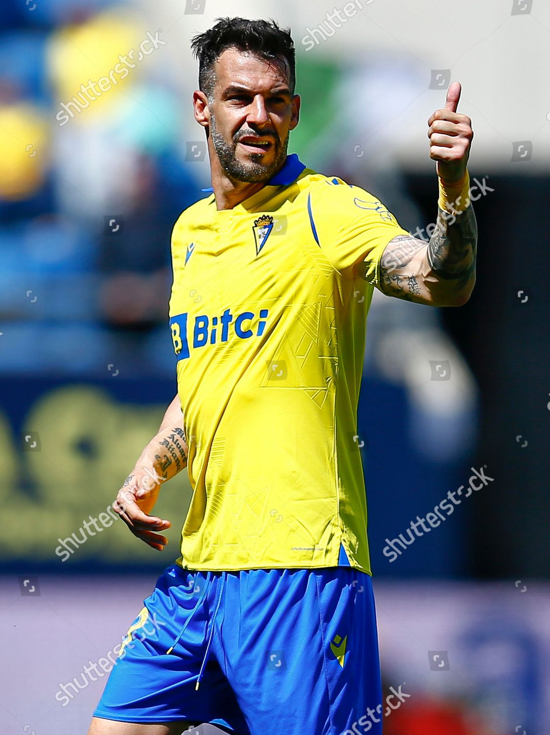 Alvaro Negredo Cadiz Cf Editorial Stock Photo - Stock Image | Shutterstock