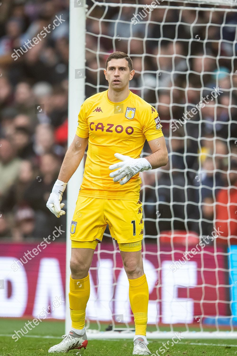 Aston Villa Goalkeeper Emiliano Martinez 1 Editorial Stock Photo ...