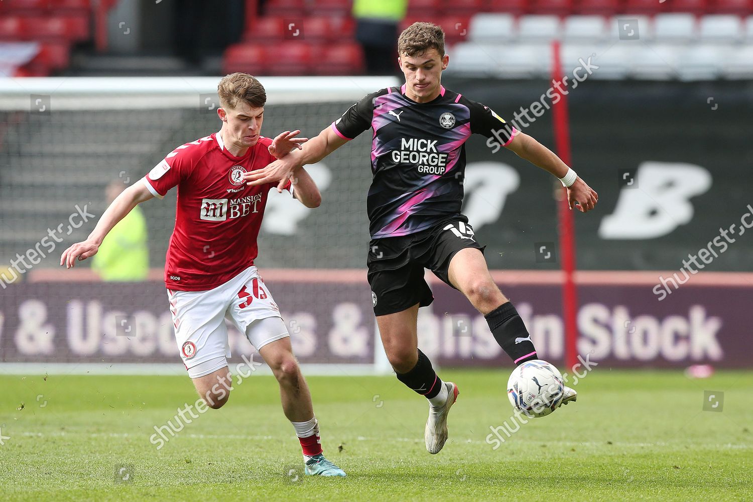 Harrison Burrows Peterborough United Action Alex Editorial Stock Photo ...