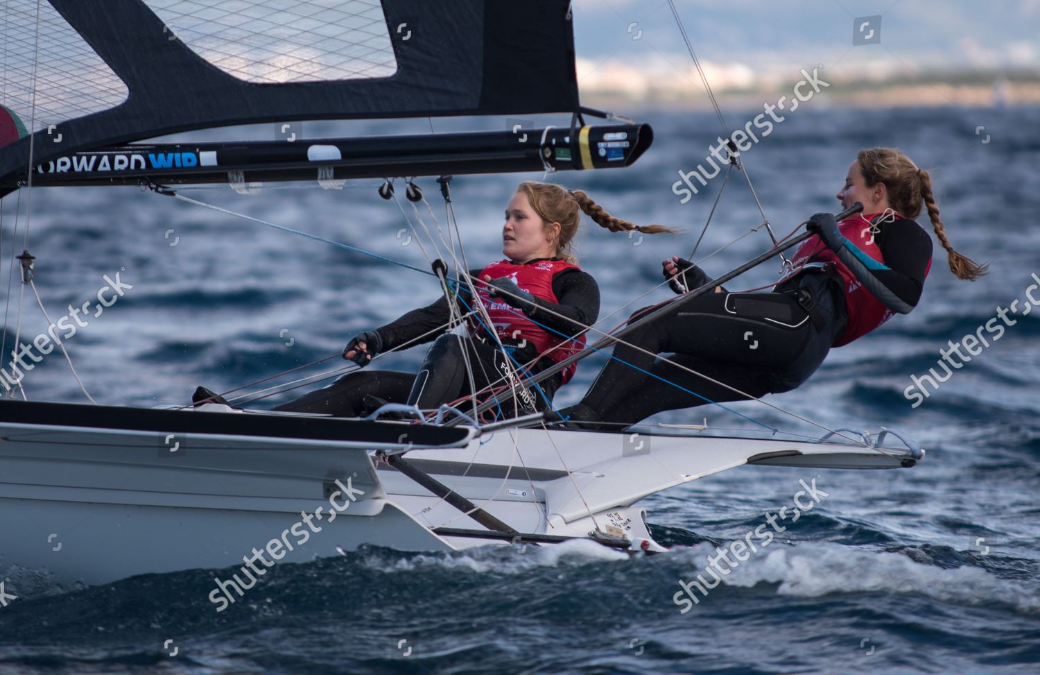 Belgiums Isaura Maenhaut Anouk Geurts Action Editorial Stock Photo