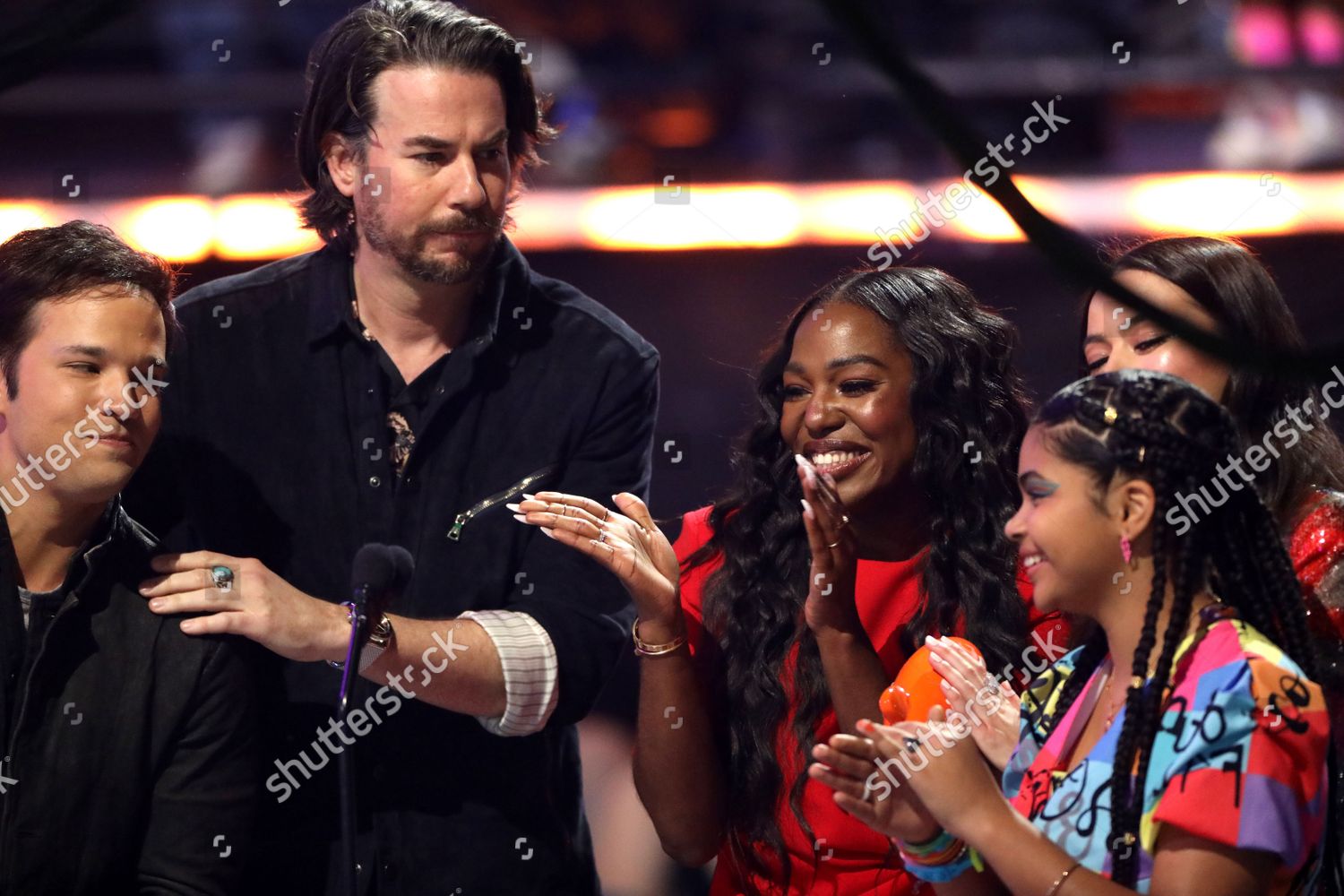 Jerry Trainor Nathan Laci Mosley Miranda Editorial Stock Photo - Stock