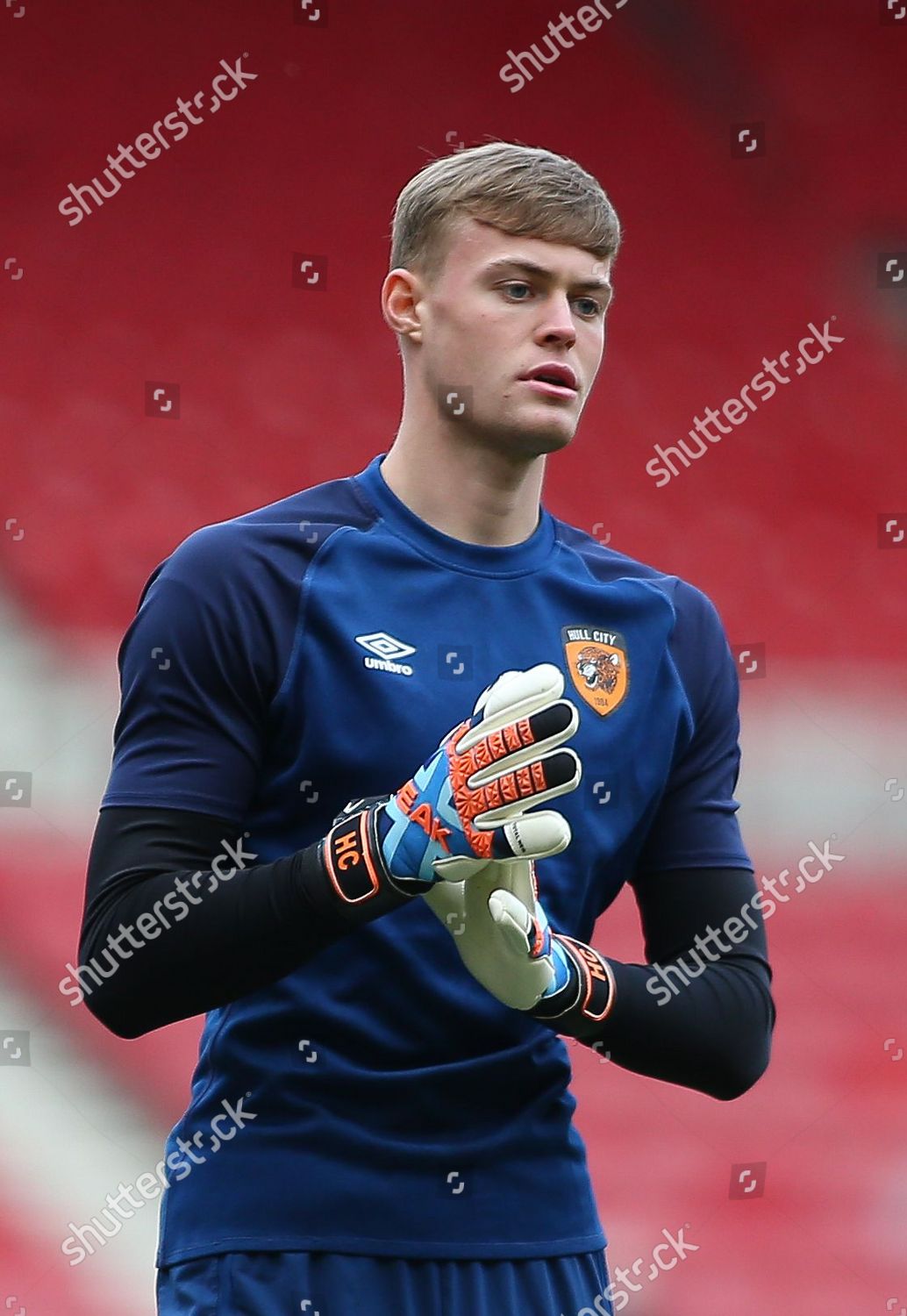 Hull City Goalkeeper Harvey Cartwright During Editorial Stock Photo ...