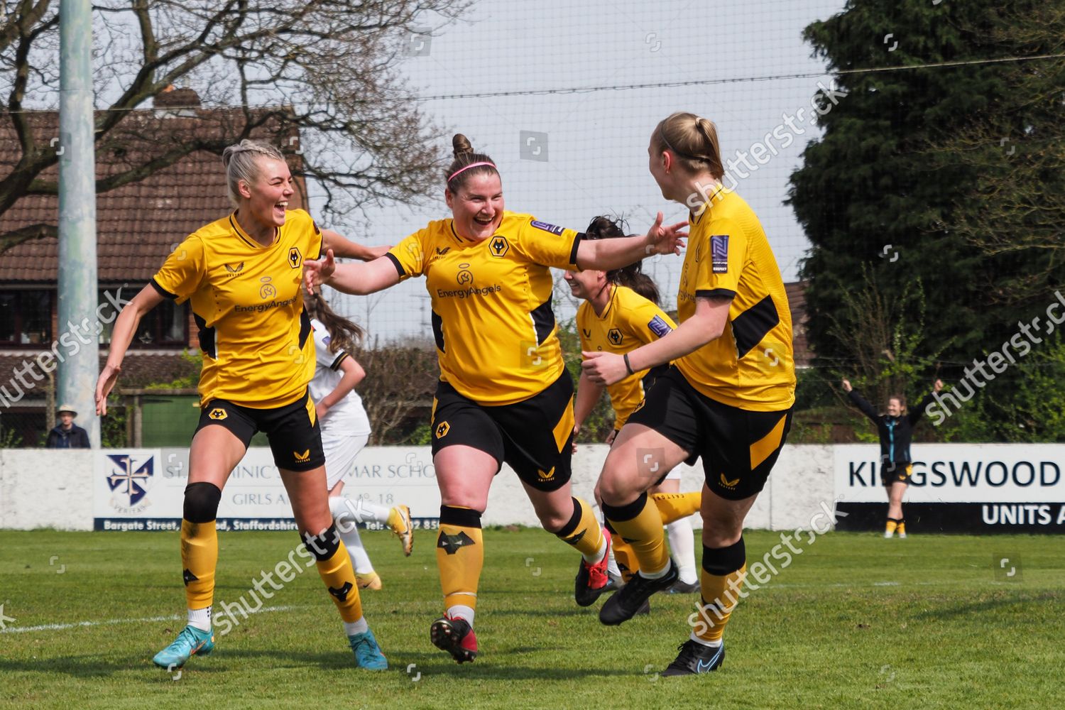 Kelly Darby 15 Wolverhampton Wanderers Scores Editorial Stock Photo