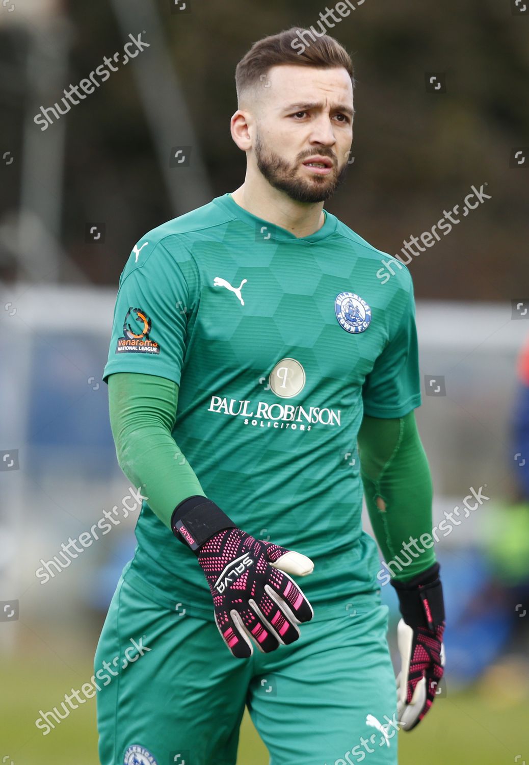 Zaki Oualah Billericay Town During Prematch Editorial Stock Photo ...