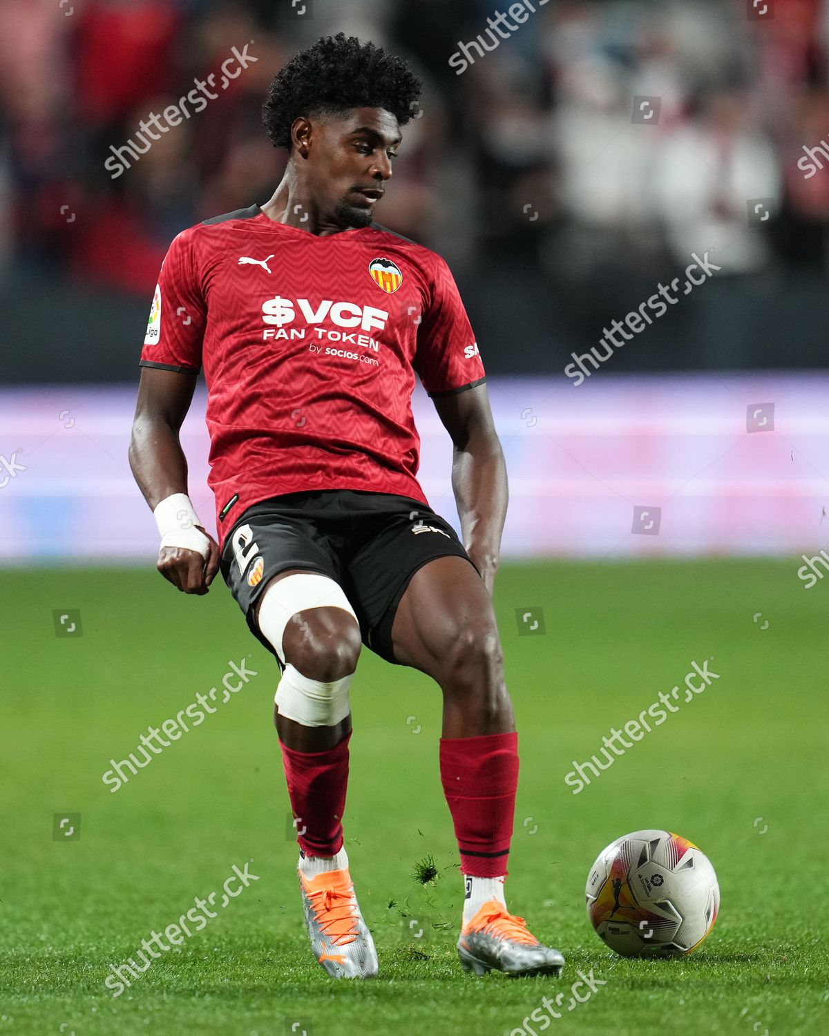 Thierry Correia Valencia Cf Editorial Stock Photo Stock Image