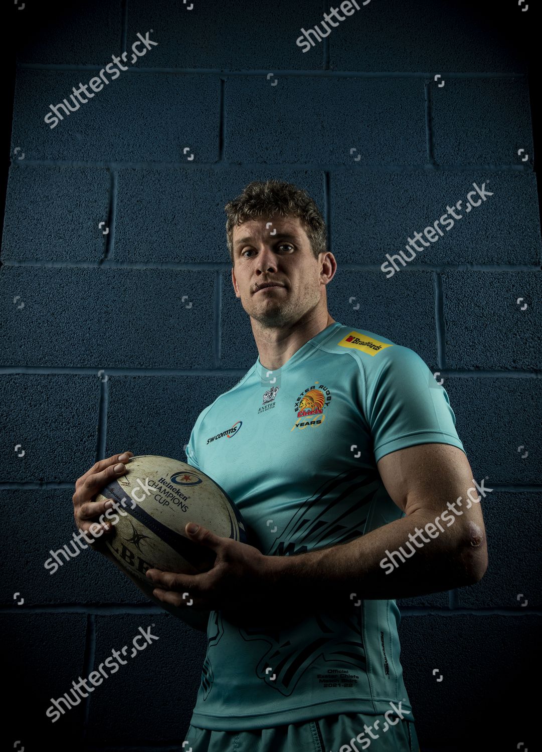 Ian Whitten Exeter Chiefs Poses After Editorial Stock Photo - Stock Image