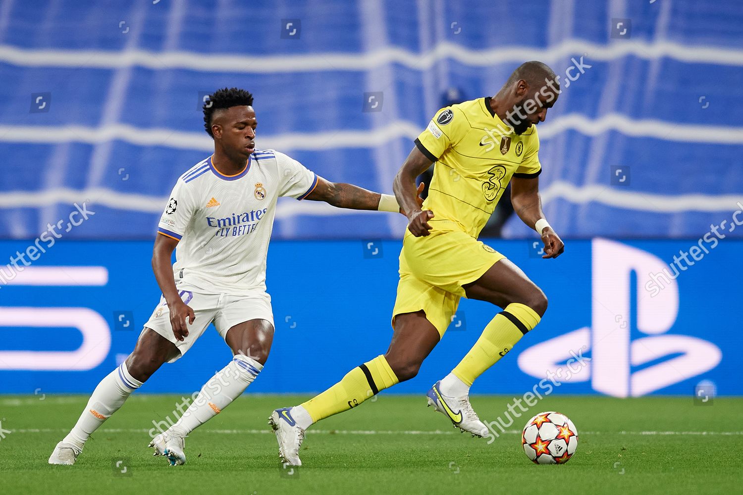 Vinicius Junior Real Madrid Antonio Rudiger Editorial Stock Photo ...