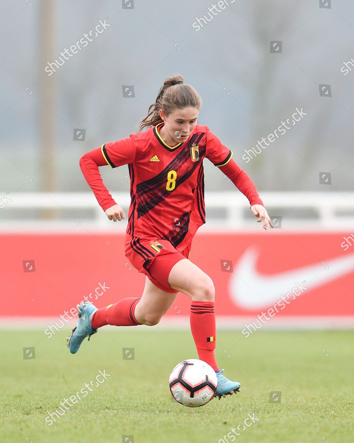 Marie Detruyer Belgium Action During Uefa Editorial Stock Photo Stock