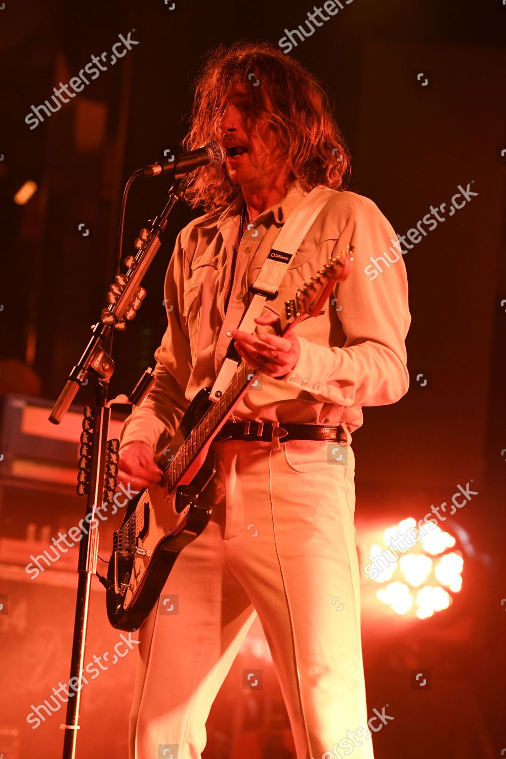 Justin Hawkins Darkness Performs Editorial Stock Photo Stock Image