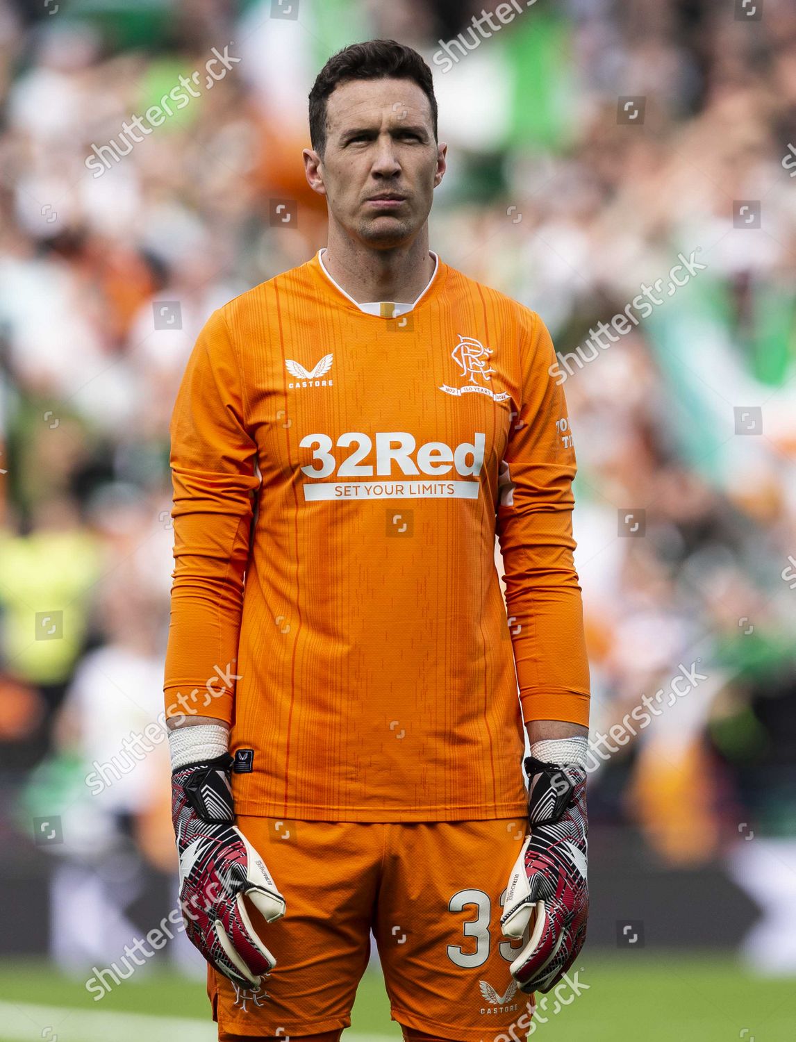 Rangers Goalkeeper Jon Mclaughlin Editorial Stock Photo - Stock Image ...