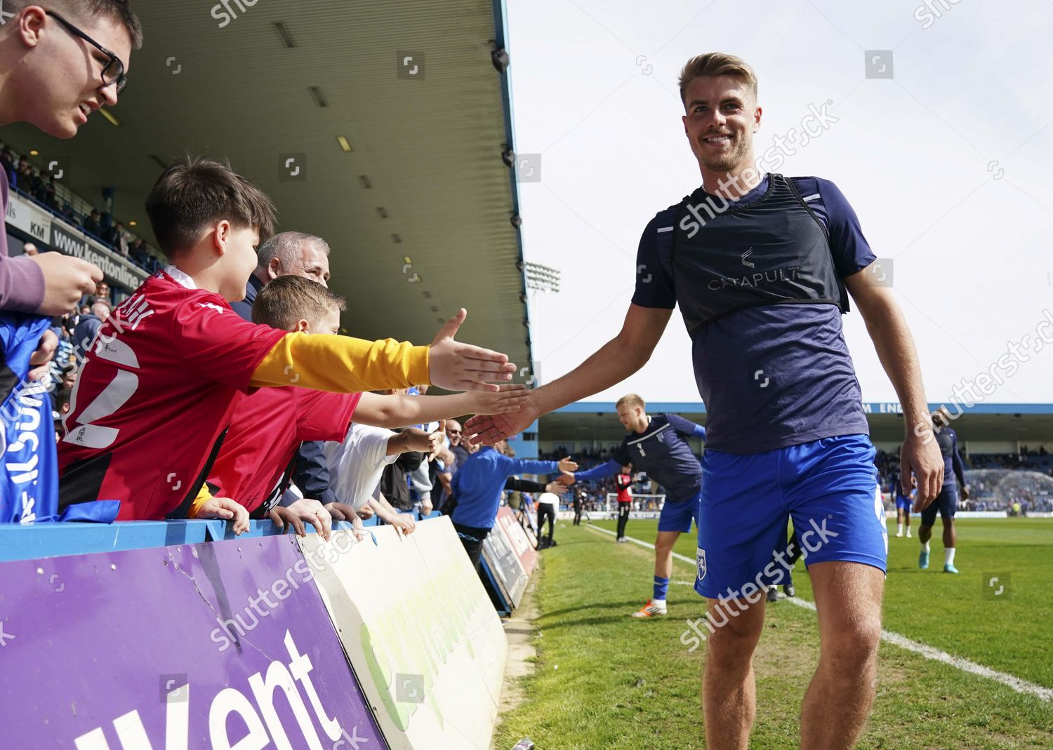 Jack Tucker Gillingham High Fives Young Editorial Stock Photo - Stock 