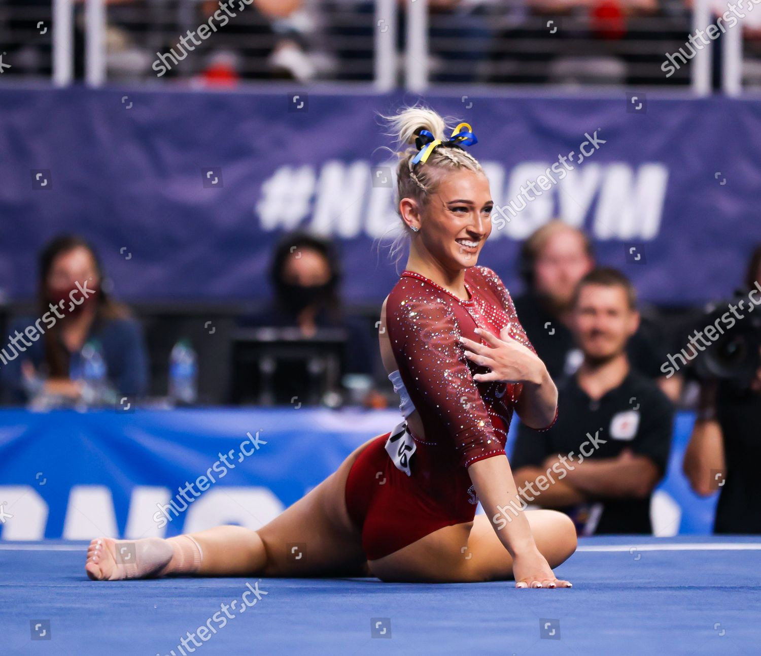 Alabamas Lexi Graber Finishes Her Floor Editorial Stock Photo - Stock ...