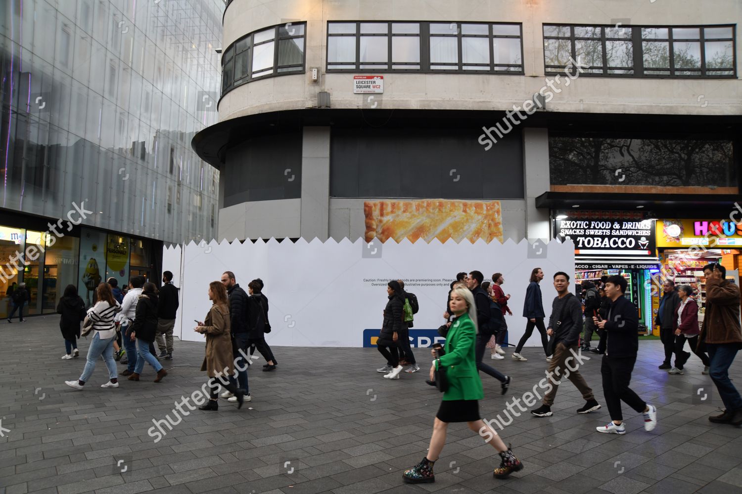 Greggs New Flagship Store Puts Hoarding Editorial Stock Photo Stock   Shutterstock 12895147o 