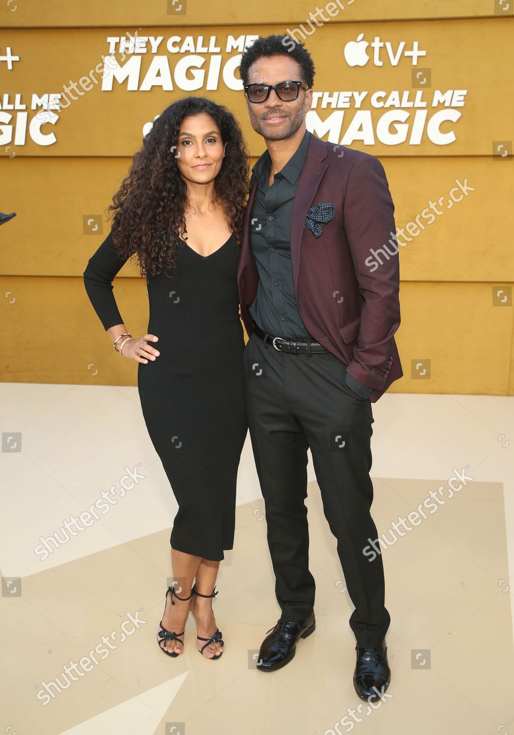 Manuela Testolini Eric Benet Editorial Stock Photo - Stock Image ...