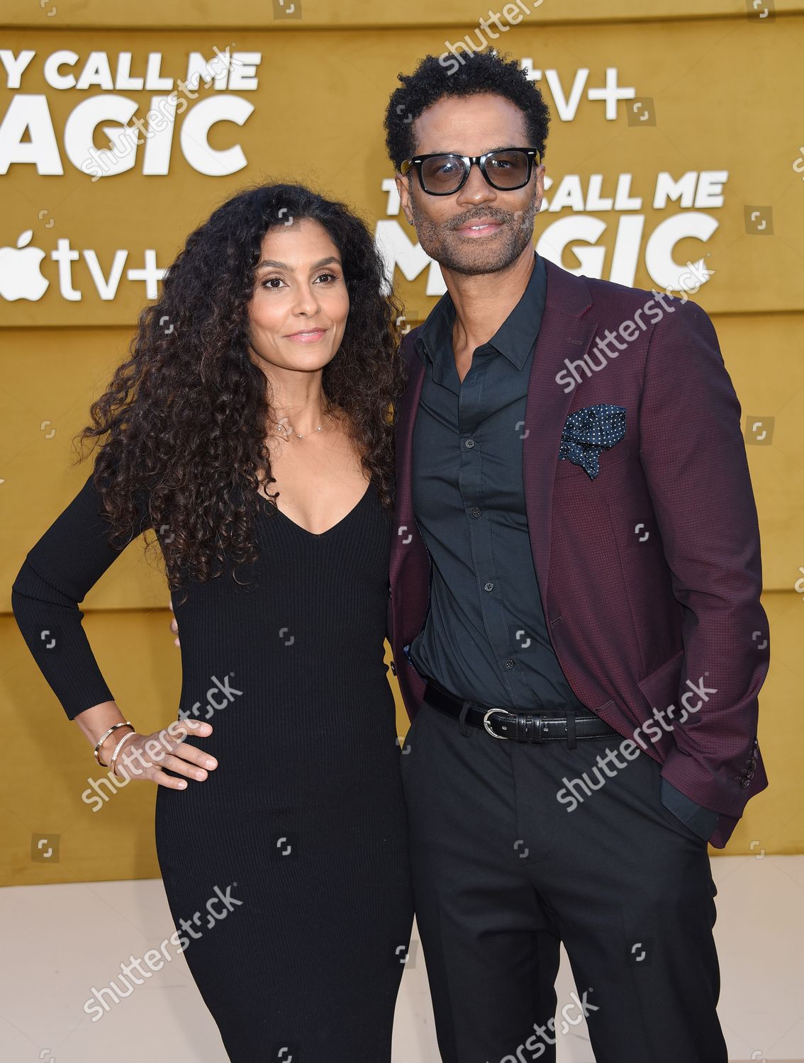 Manuela Testolini Eric Benet Editorial Stock Photo - Stock Image ...