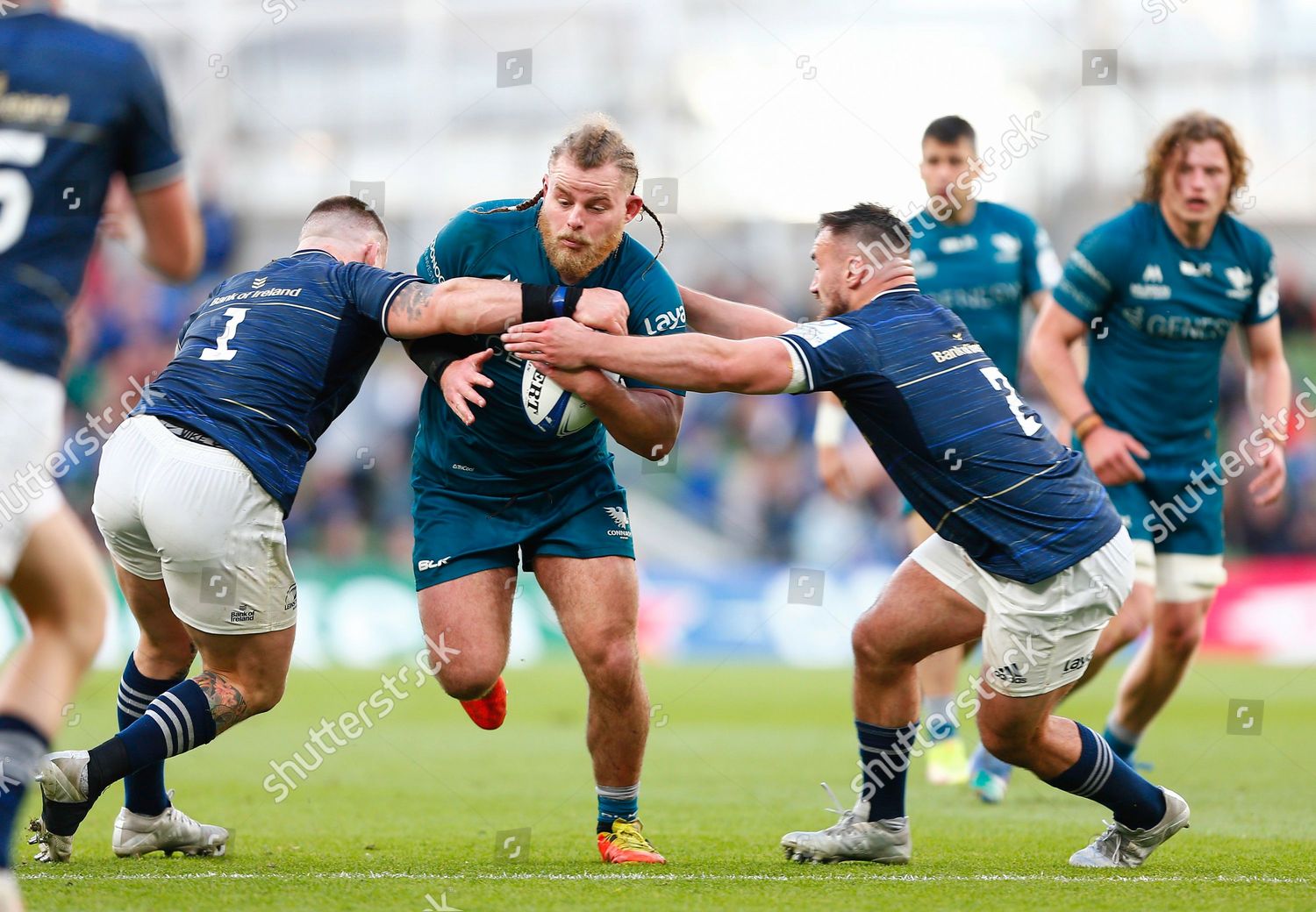 Finlay Bealham Connacht Tackled By Andrew Editorial Stock Photo