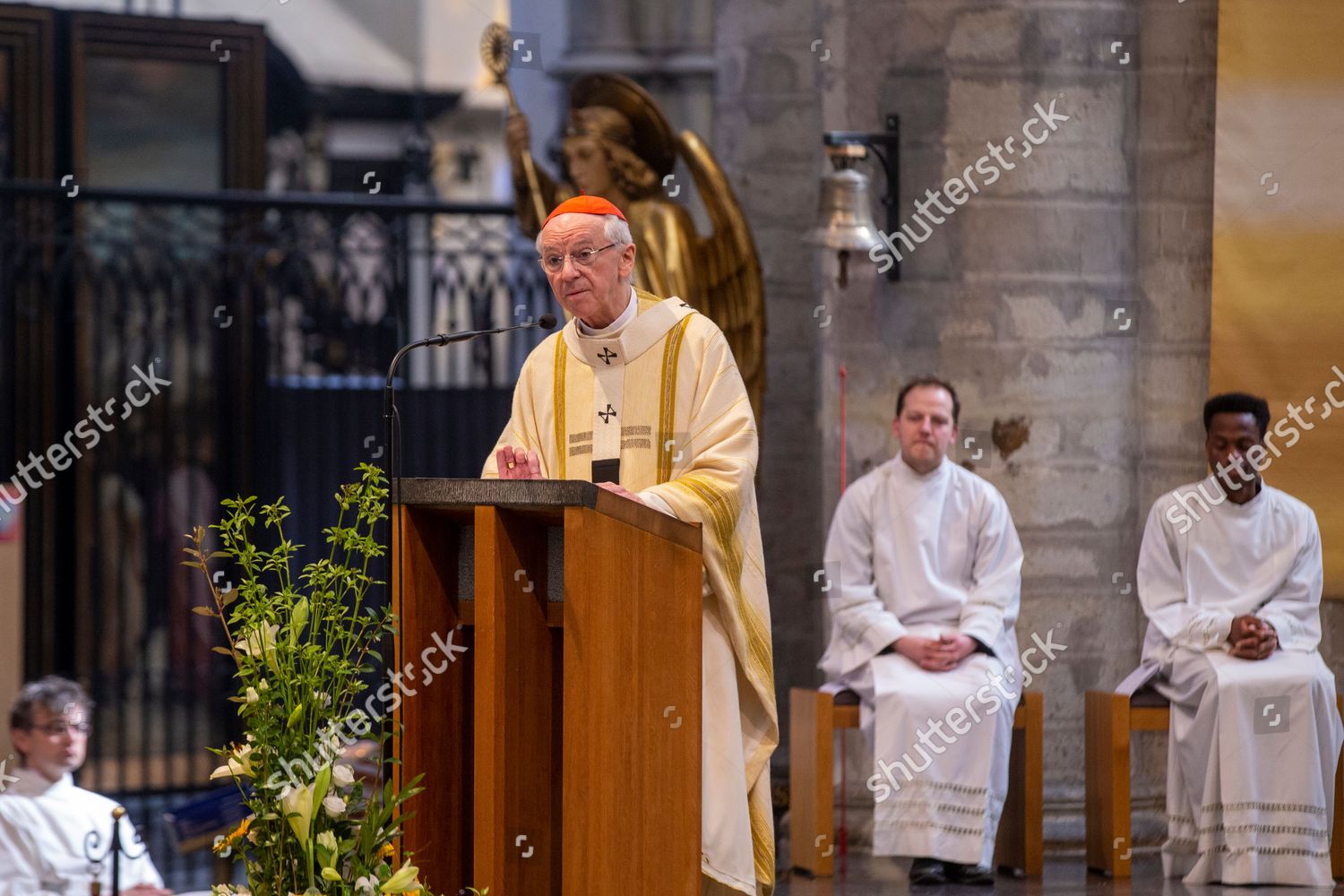 Cardinal Archbishop Jozef De Kesel Pictured Editorial Stock Photo ...