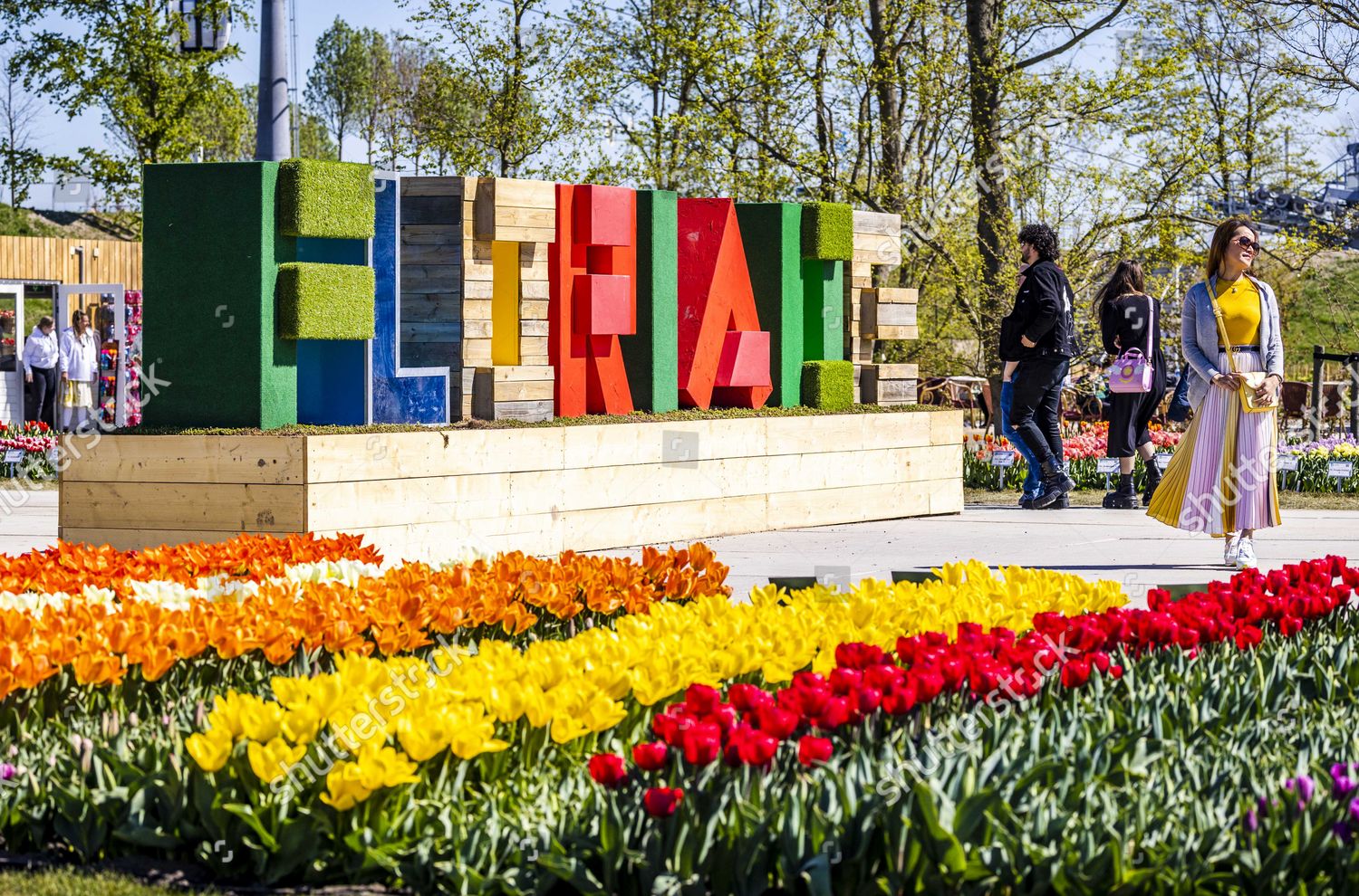 People Visit Floriade Expo 2022 Almere Editorial Stock Photo - Stock ...