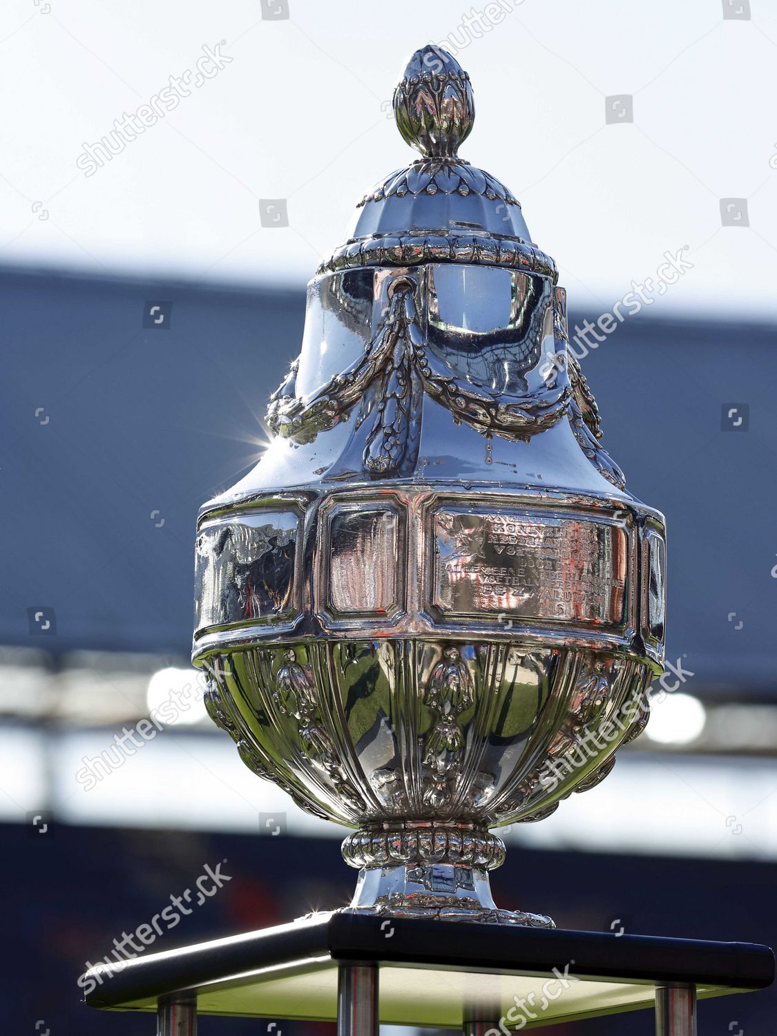 Knvb Cup Trophy On Display Prior Editorial Stock Photo Stock Image
