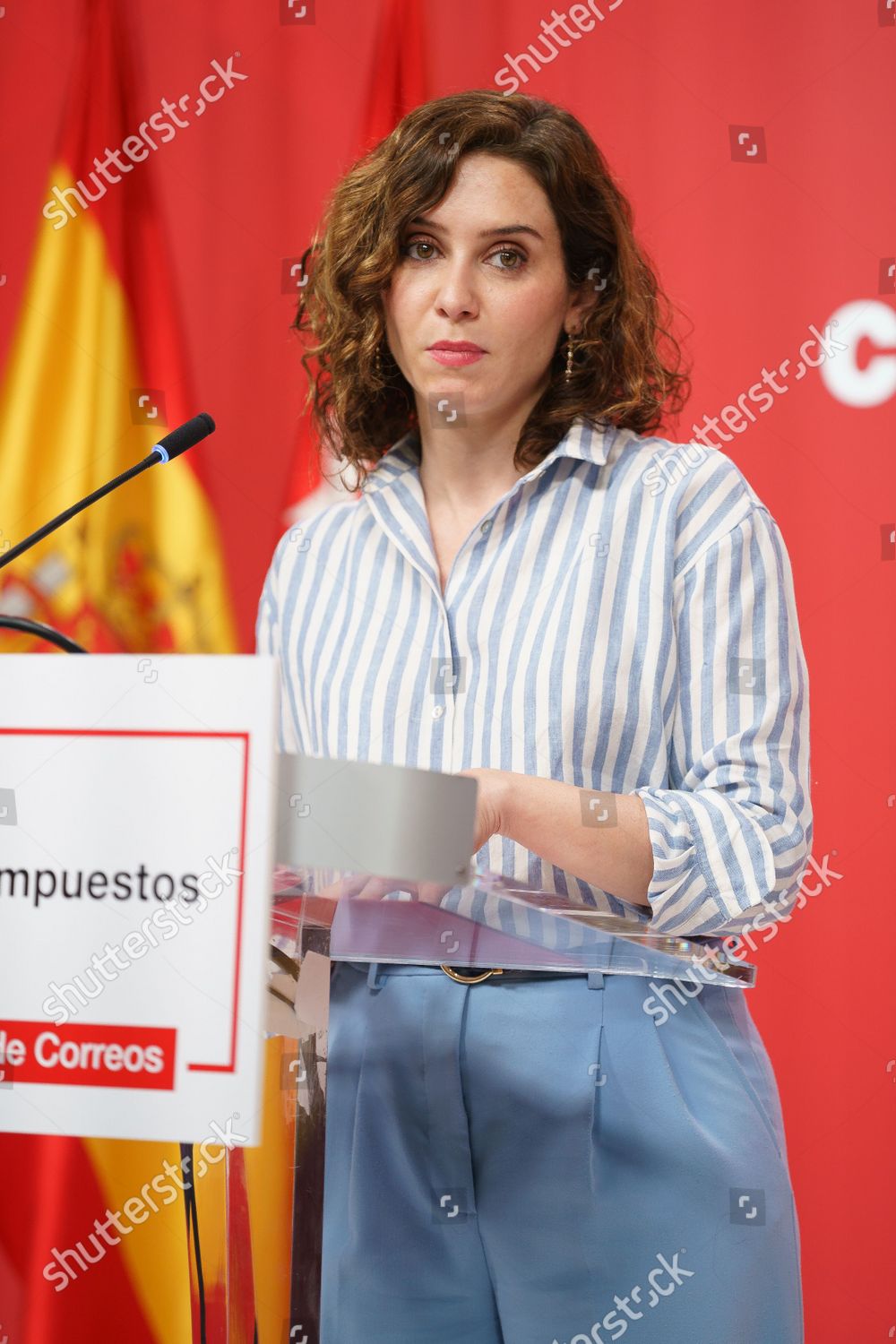 President Community Madrid Isabel Diaz Ayuso Editorial Stock Photo ...
