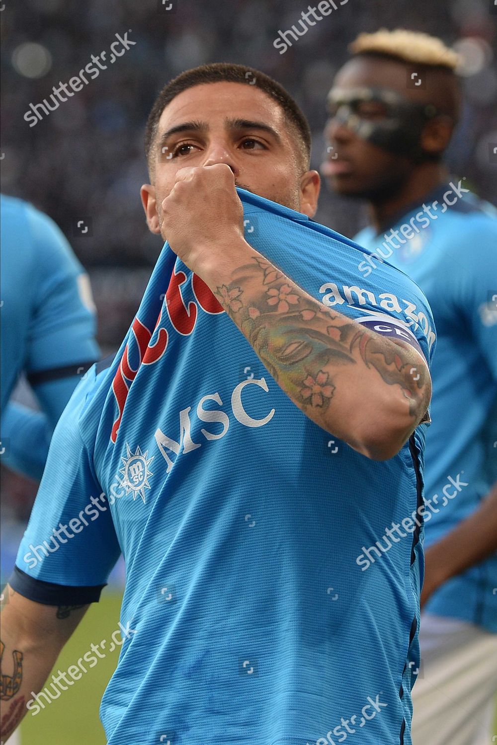 Lorenzo Insigne Ssc Napoli Rejoices After Editorial Stock Photo - Stock ...
