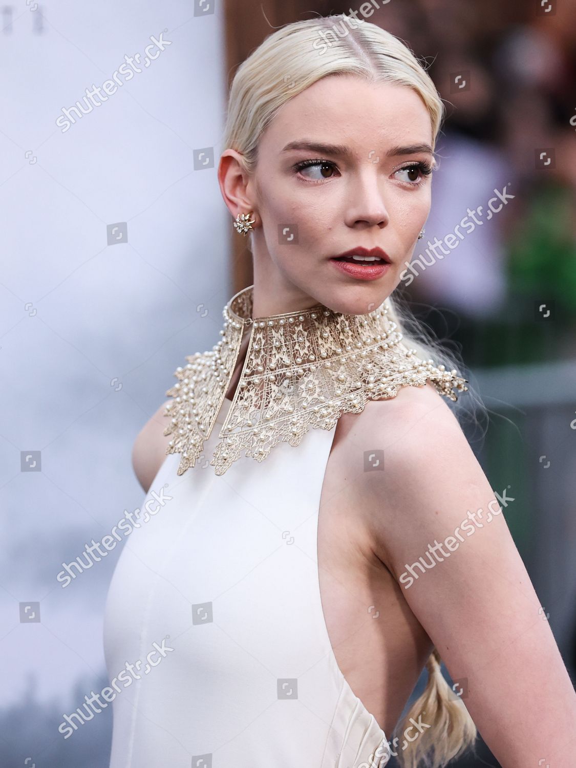 Actress Anya Taylorjoy Wearing Dior Dress Editorial Stock Photo - Stock ...