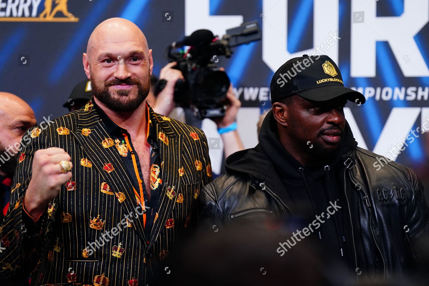 Tyson Fury Dillian Whyte Face Off Editorial Stock Photo - Stock Image ...