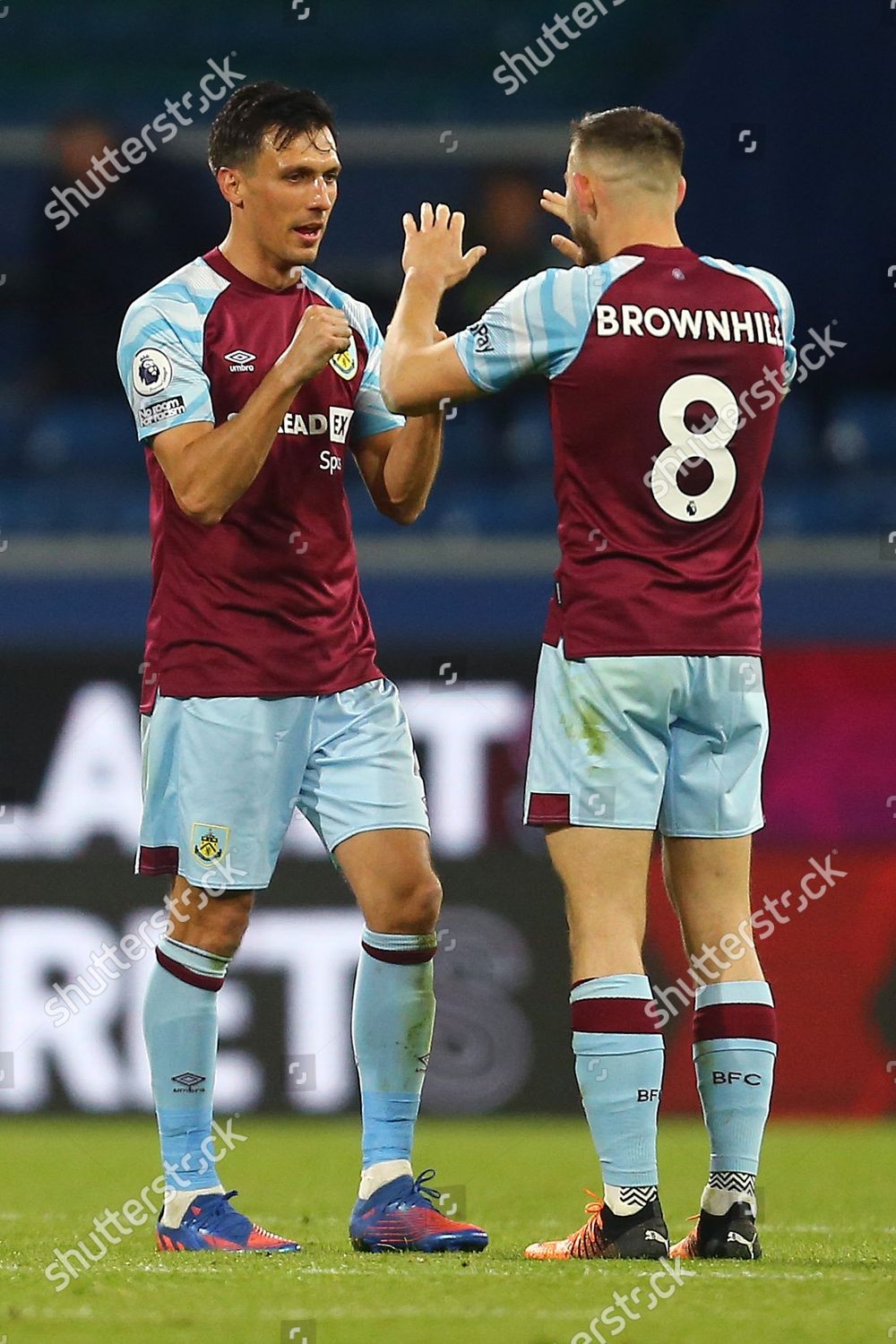 Jack Cork Burnley Celebrates Victory Editorial Stock Photo - Stock 