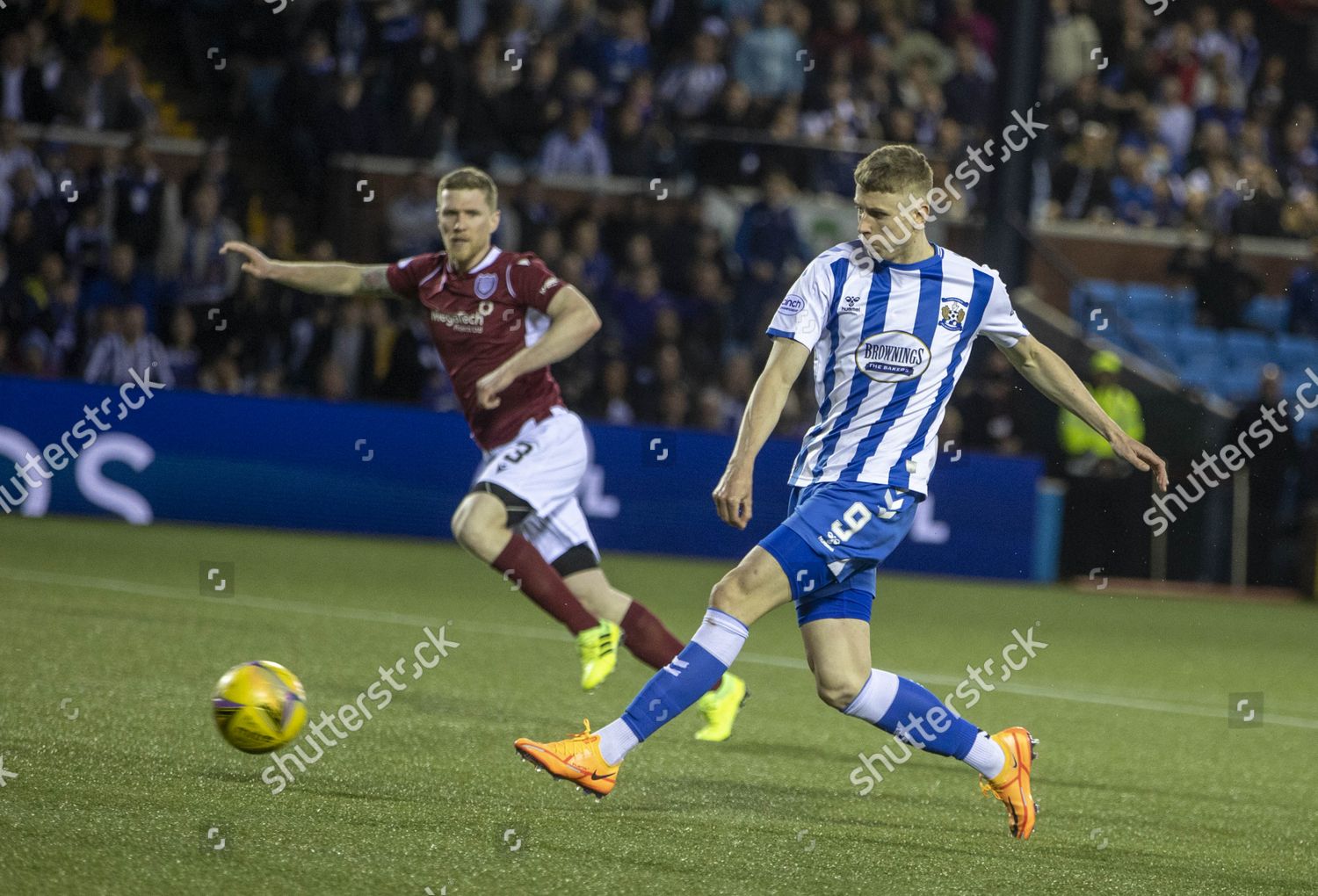 Championship Spfl Kilmarnock V Arbroath Kilmarnocks Editorial Stock ...