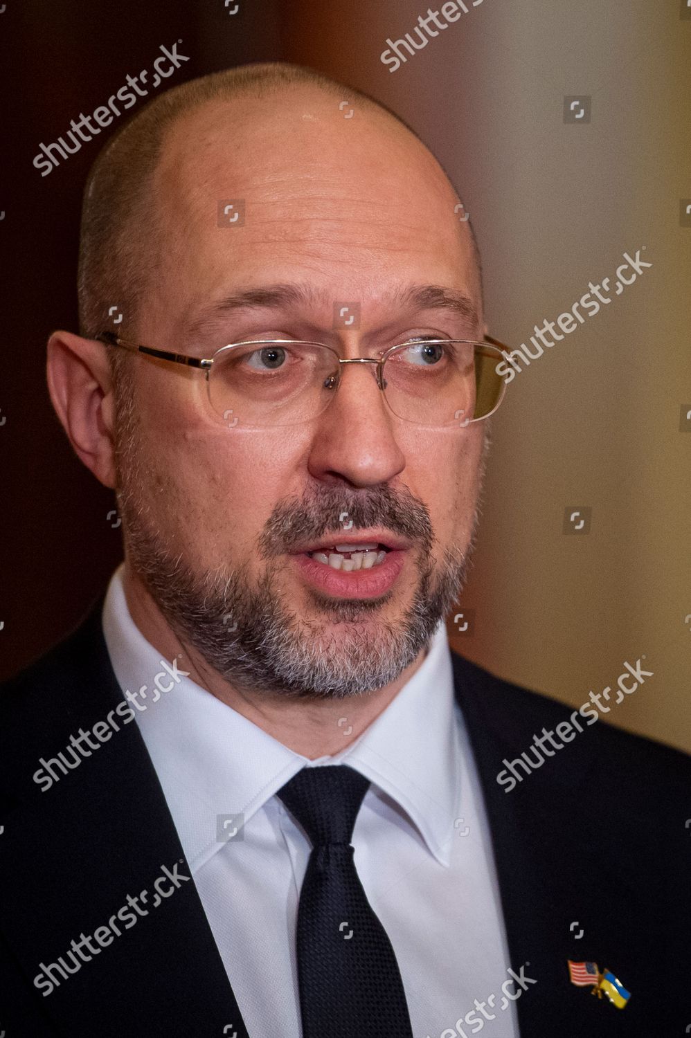 Prime Minister Ukraine Denys Shmyhal Attends Editorial Stock Photo ...