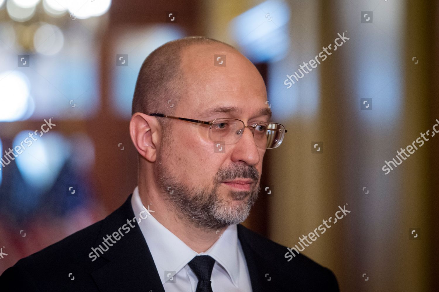 Prime Minister Ukraine Denys Shmyhal Attends Editorial Stock Photo ...