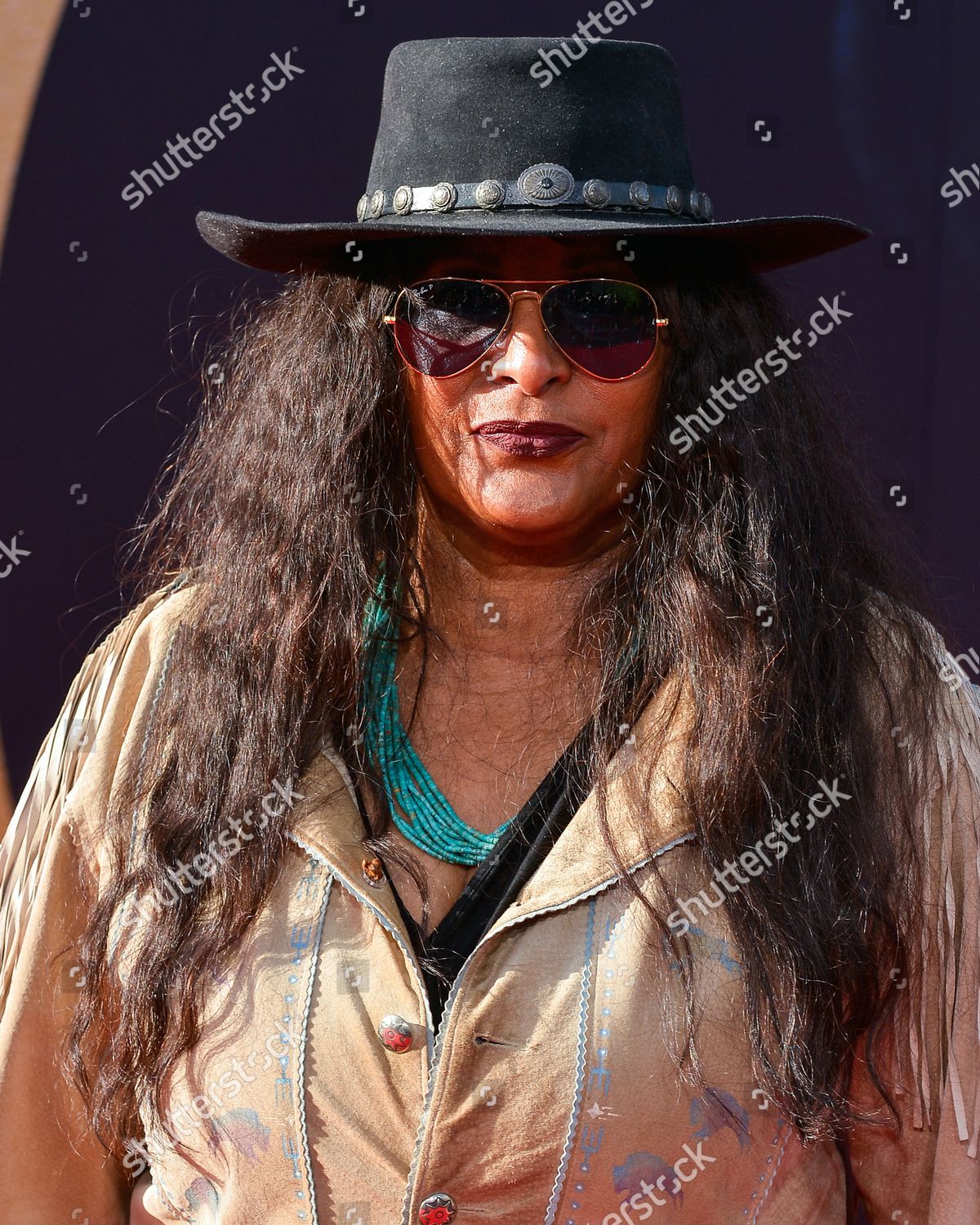 American Actress Pam Grier Arrives 2022 Editorial Stock Photo - Stock ...