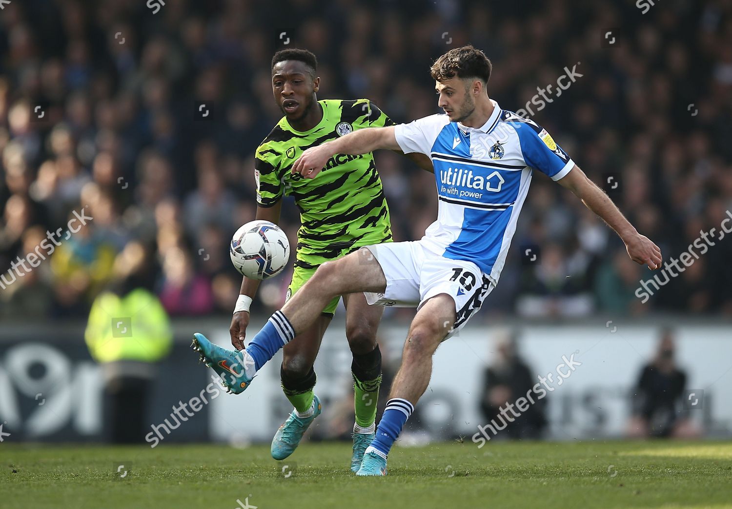 Aaron Collins Bristol Rovers Competes Ball Editorial Stock Photo ...