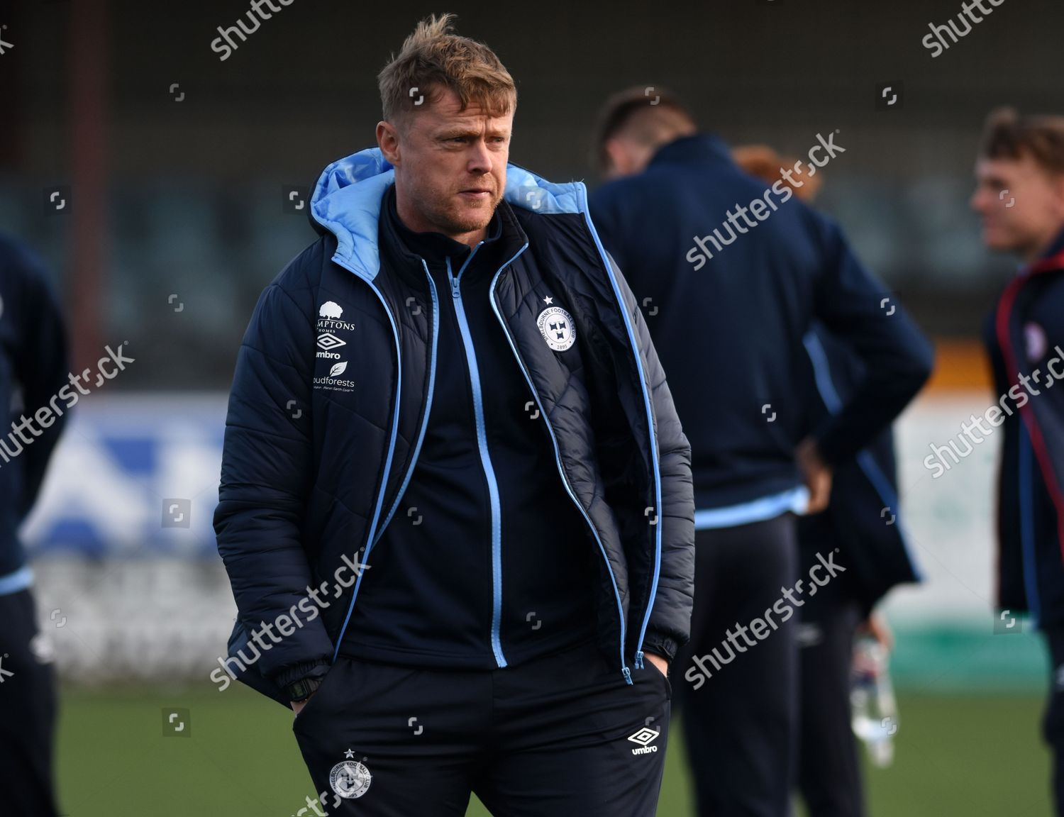 Dundalk Vs Shelbourne Shelbourne Manager Damien Editorial Stock Photo ...