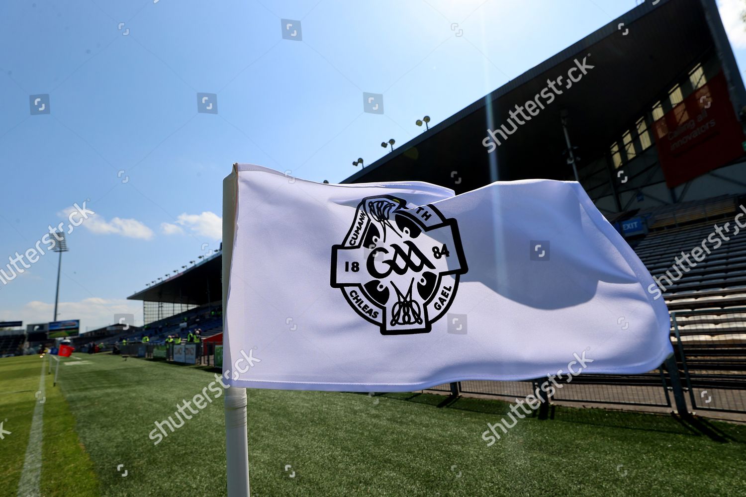 Tipperary Vs Clare Gaa Flag Semple Editorial Stock Photo - Stock Image ...