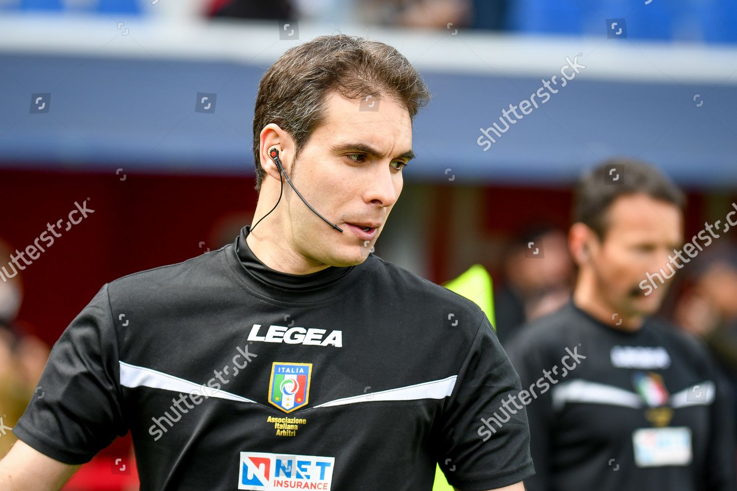 Referee Alberto Santoro Portrait Editorial Stock Photo Stock Image