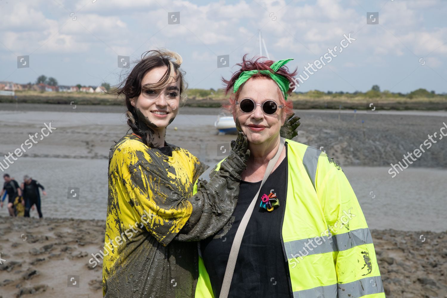 JO BRAND HER DAUGHTER MAISI TAKE Editorial Stock Photo Stock Image