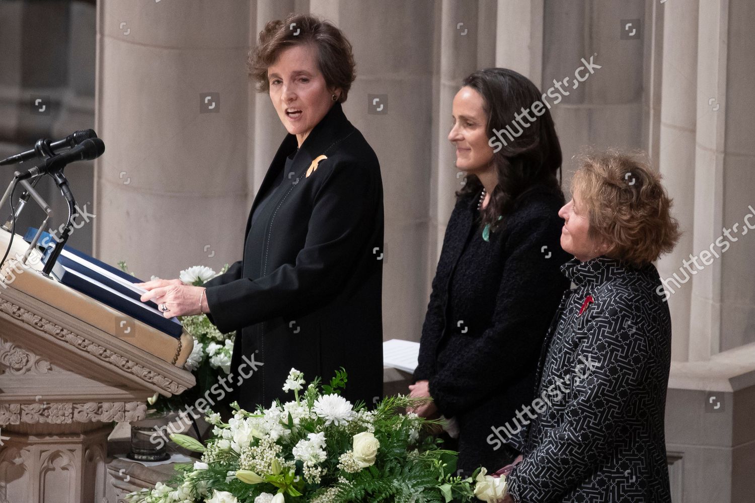 Daughters Madeleine Albright Alice Albright L Editorial Stock Photo ...