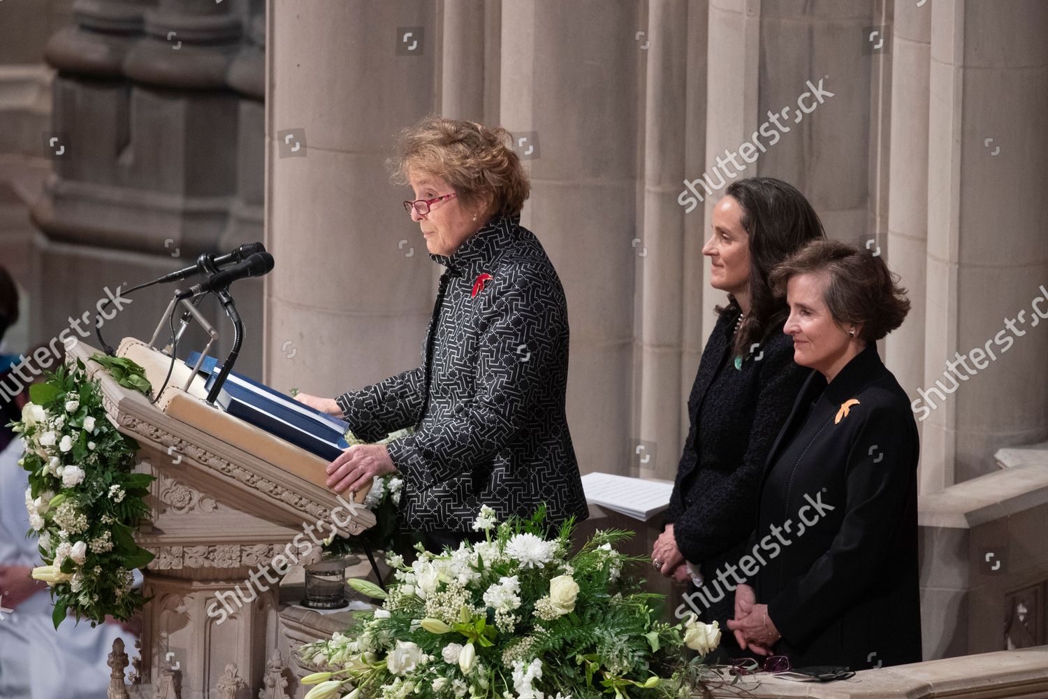 Daughters Madeleine Albright Anne Albright L Editorial Stock Photo ...