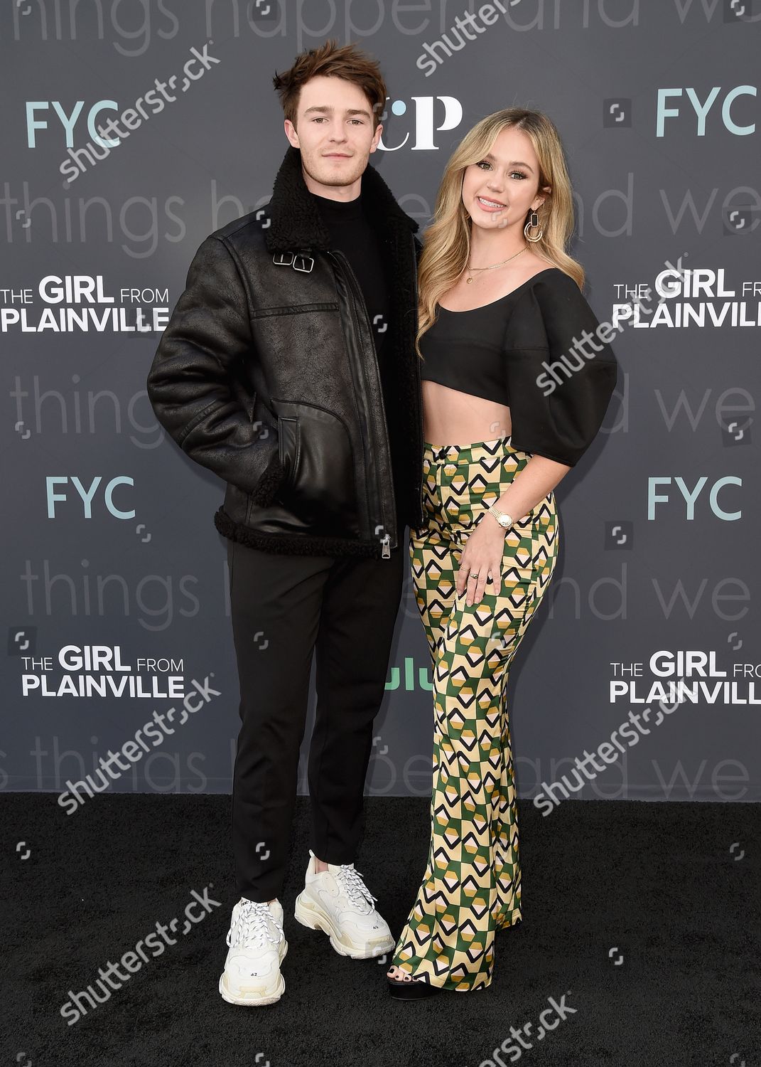 Dylan Summerall Brec Bassinger Editorial Stock Photo - Stock Image