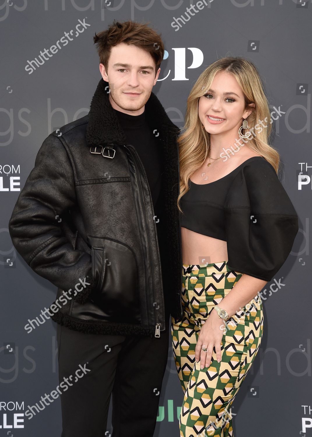 Dylan Summerall Brec Bassinger Editorial Stock Photo - Stock Image