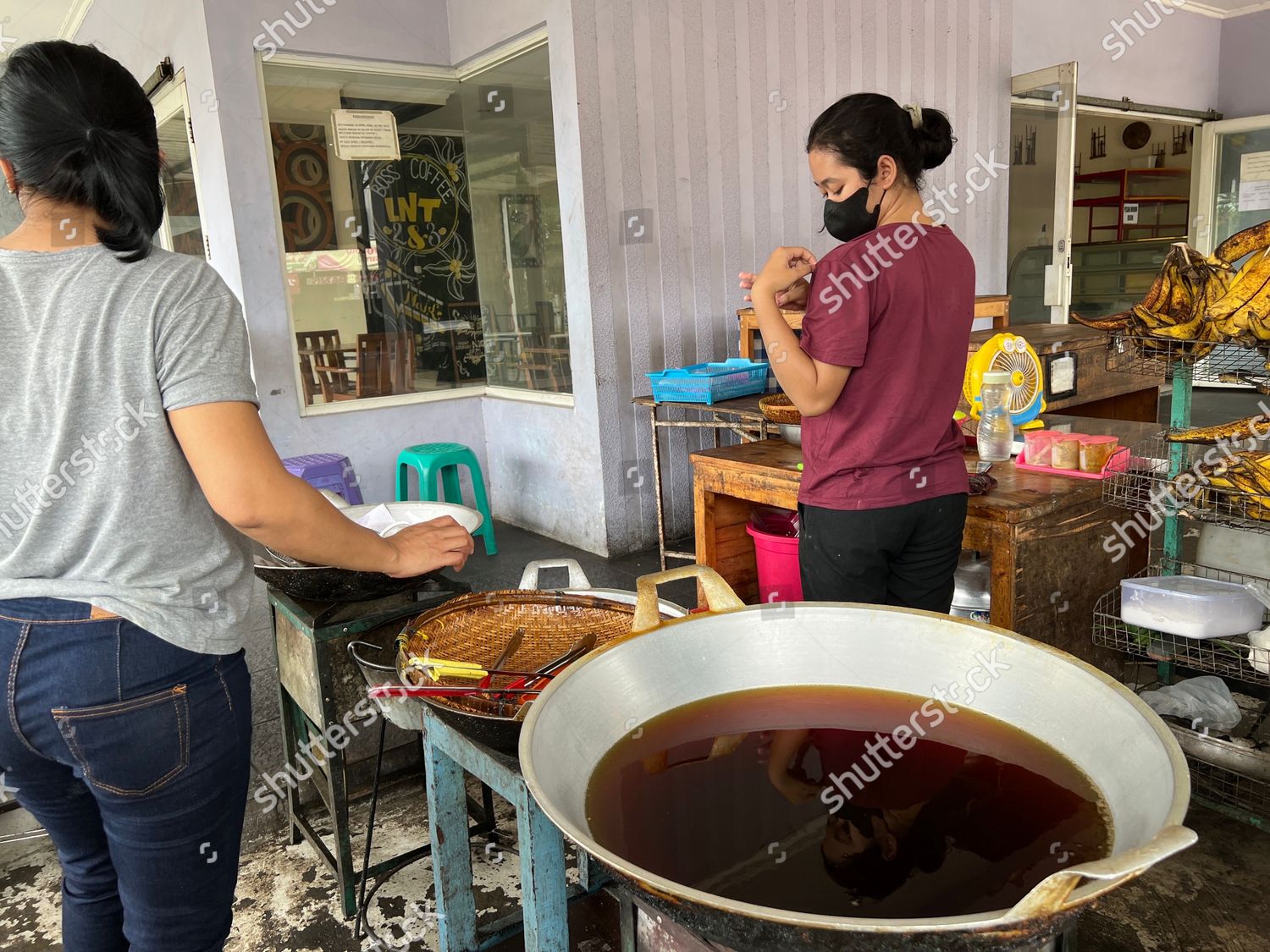 Cooking Oil Availiability Indonesia Tangerang Indonesia Editorial Stock