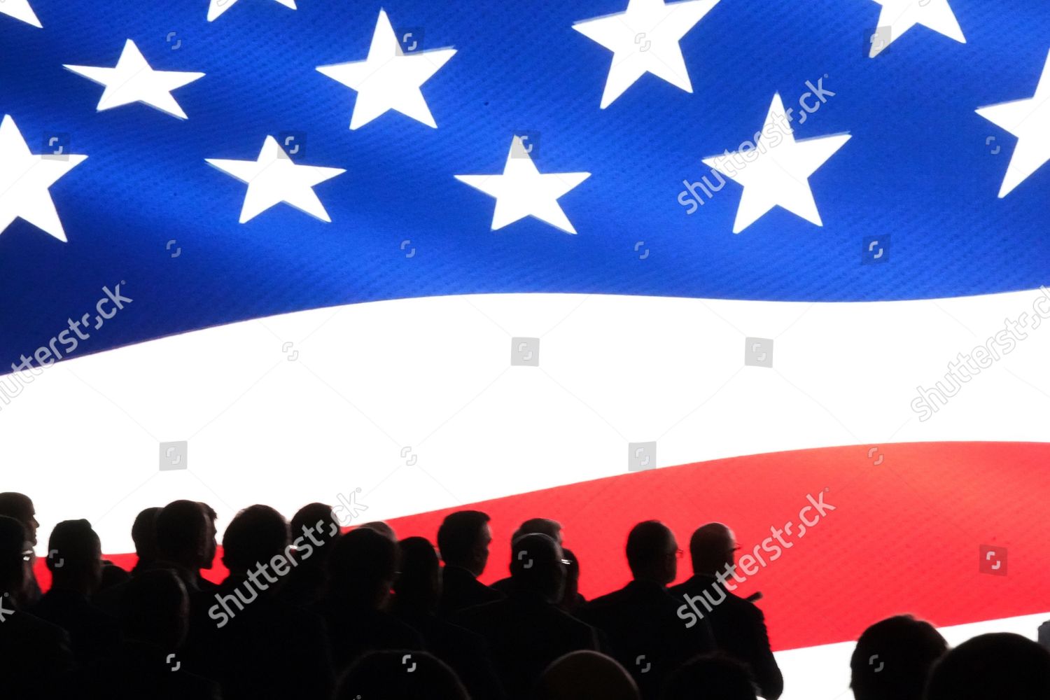 large-american-flag-appears-flow-on-editorial-stock-photo-stock-image