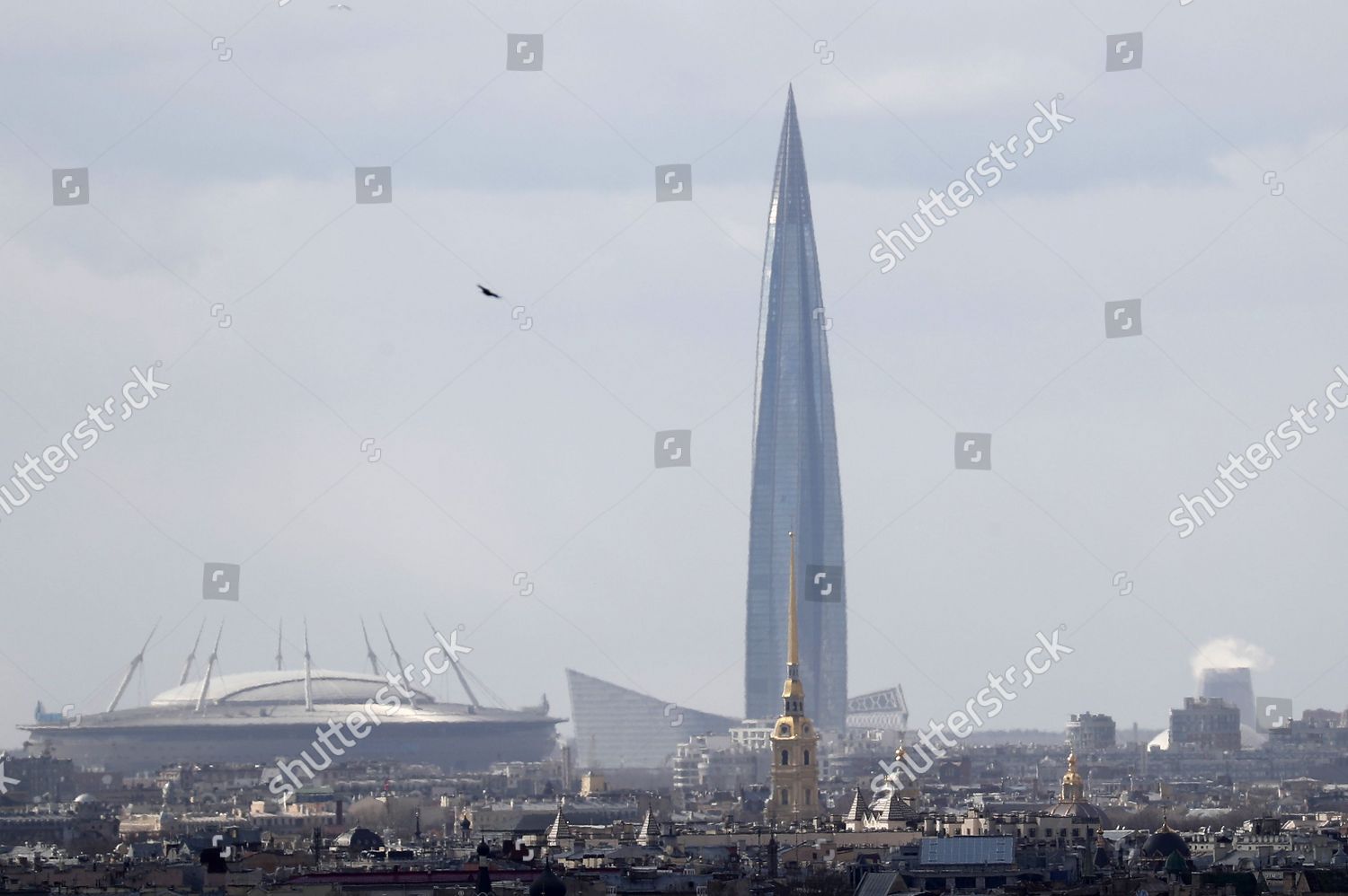 Business Tower Lakhta Centre Headquarters Russian Editorial Stock Photo ...