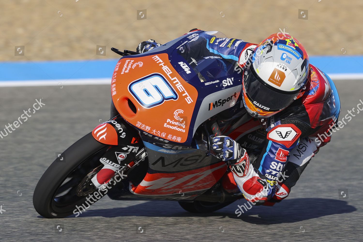 Moto3s Japanese Rider Ryusei Yamanaka Mt Editorial Stock Photo - Stock  Image
