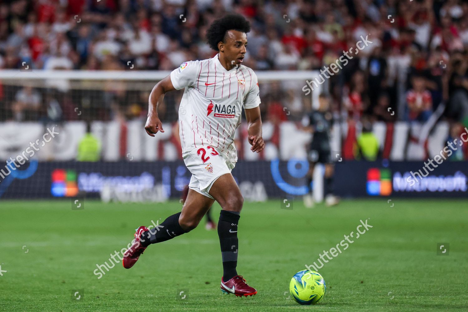 Jules Kounde Sevilla Cf Action During Editorial Stock Photo - Stock ...